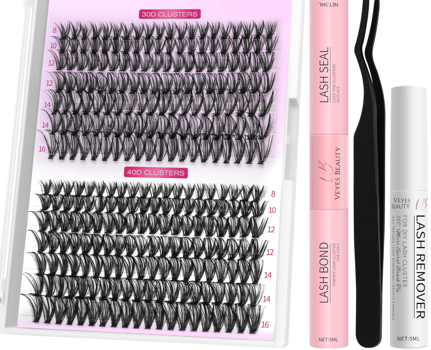 LuxeGlow DIY Extension Kit 30D-40D